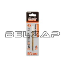 Сверло по металлу 4.5х80мм Titanium, GP1345-080, GEPARD