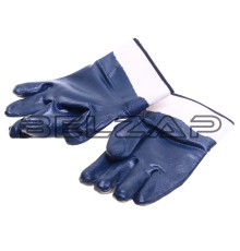 Перчатки нитриловые крага, 4221, AIBON SAFETY