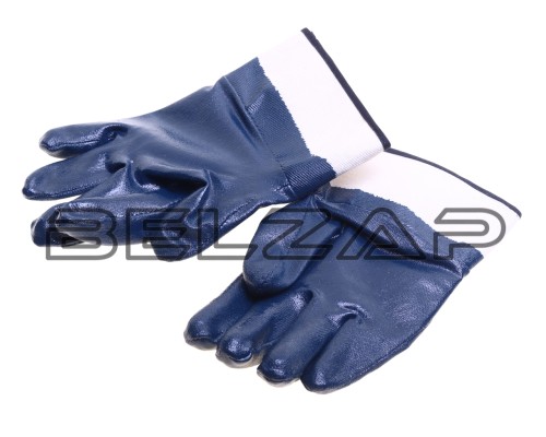 Перчатки нитриловые крага, 4221, AIBON SAFETY