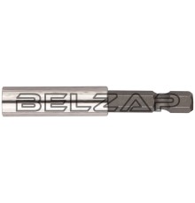 Адаптер для бит 1/4" 60мм цельный магнитный, 57604, FIT