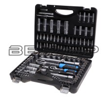 Набор головок торцевых и бит 1/4",1/2" 108 предметов, F-41082-5EURO, FORSAGE