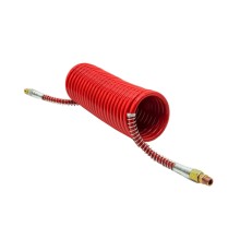 Шланг пневматический витой М16х1.5мм L=7м (красный) SORL