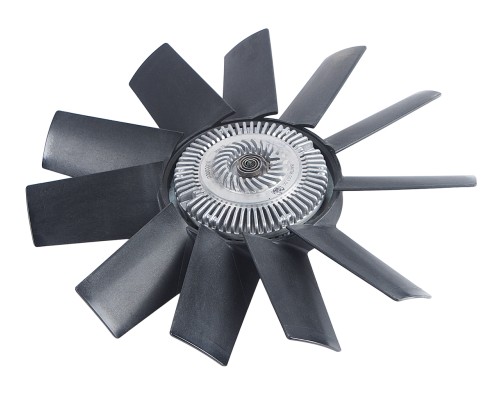 Вентилятор Д-245 (455мм, 11 лопастей) с вязкостной муфтой в сборе АВТОПРИВОД