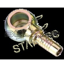 Штуцер М18x1.5 d=12мм под топливный болт латунь, INF.31.M18d12, STARTEC