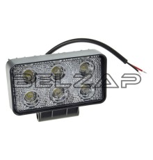 Фара рабочего света 110х60мм 09-18W (рассеянный свет), MIS-0918W FLOOD, MISTAR