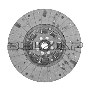 Диск сцепления ведомый (резиновые втулки), 85-1601130, БЗТДИА