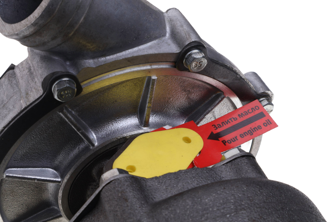 Турбокомпрессор КАМАЗ дв.ЕВРО-2 левый (аналог К27(2075554003), S2B-314448) (4/6 шп.) ТУРБОКОМ №