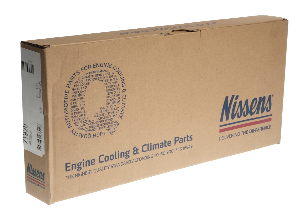 Радиатор отопителя MAN M2000 (95-), L2000 (93-) МАЗ (370х177х40мм) NISSENS