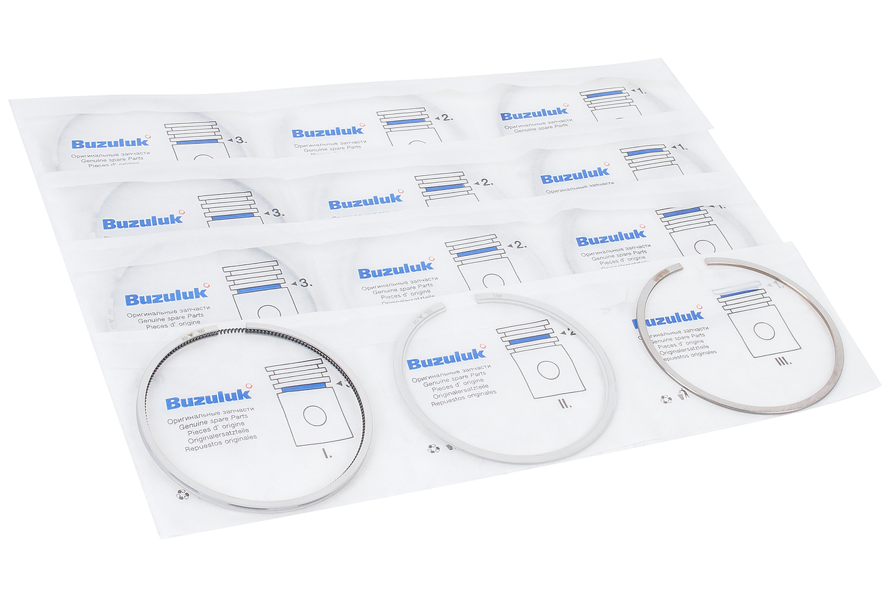 Кольца поршневые УАЗ-3160, 315195 УМЗ-421 d=100.0 на двигатель Чехия-Бузулук (ОАО ЗМЗ)