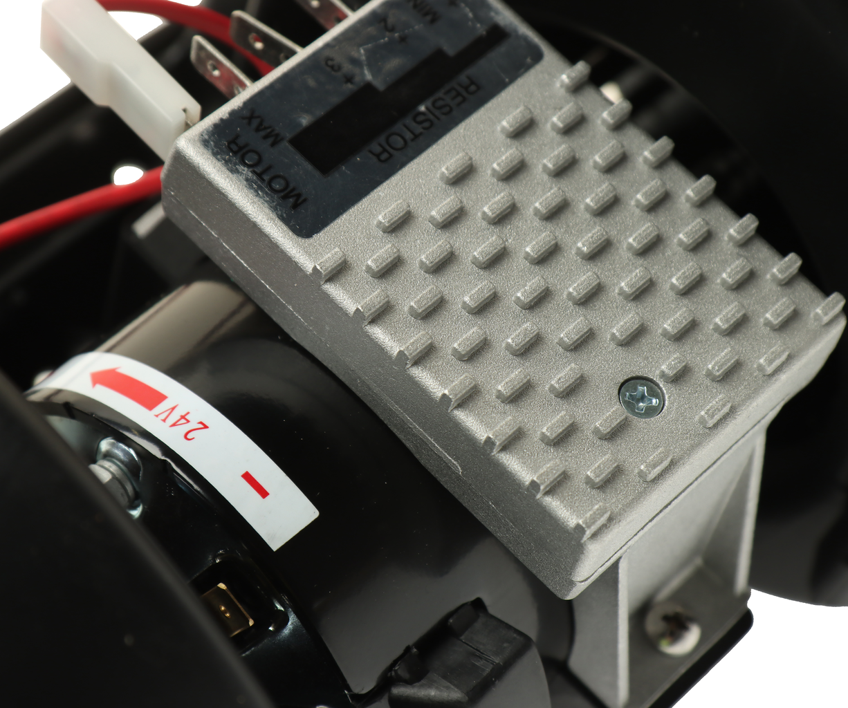 Мотор отопителя УРАЛ-6370 салона АВГУСТ (АО АЗ УРАЛ)